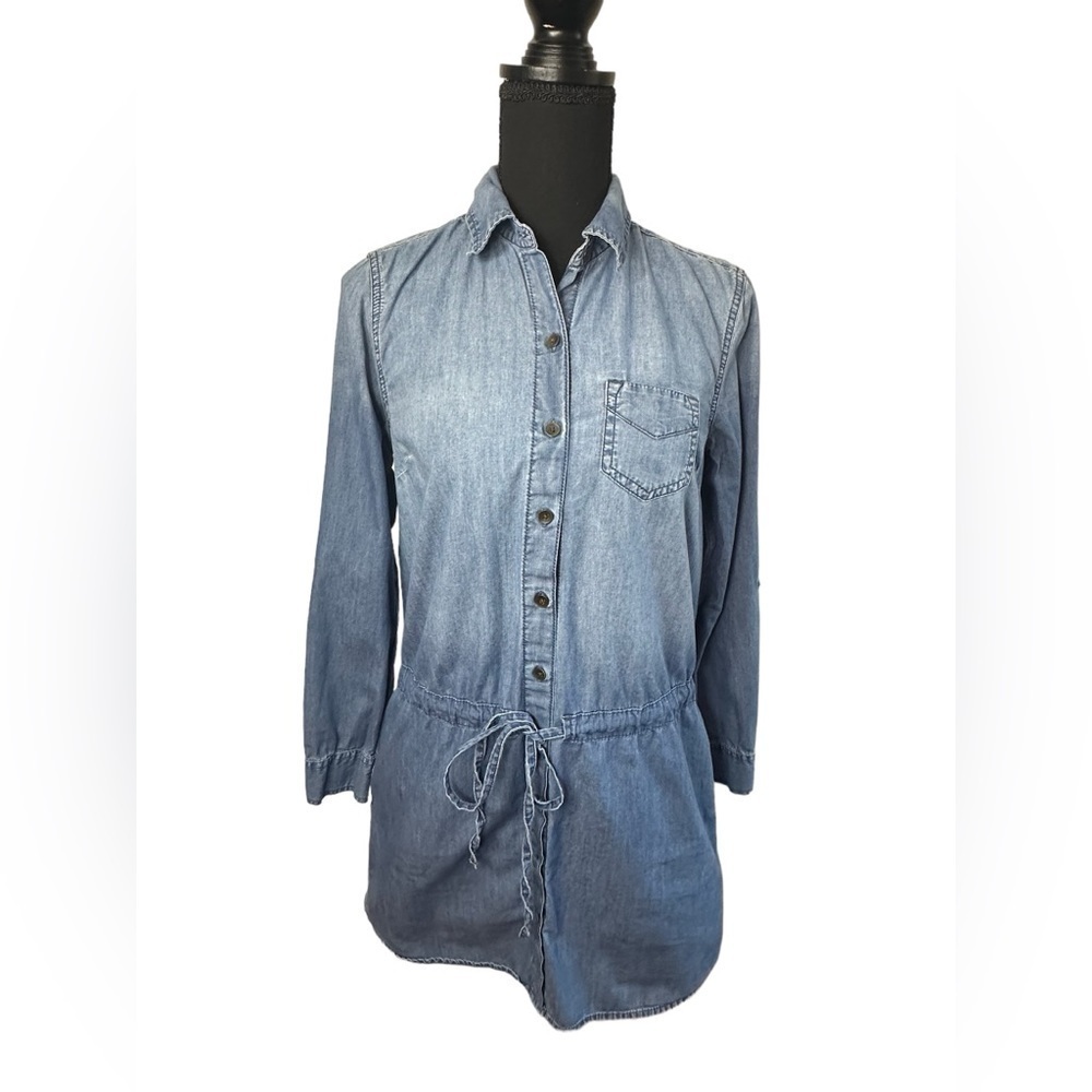 Gap Denim Women’s Drawstring Tunic Size Small